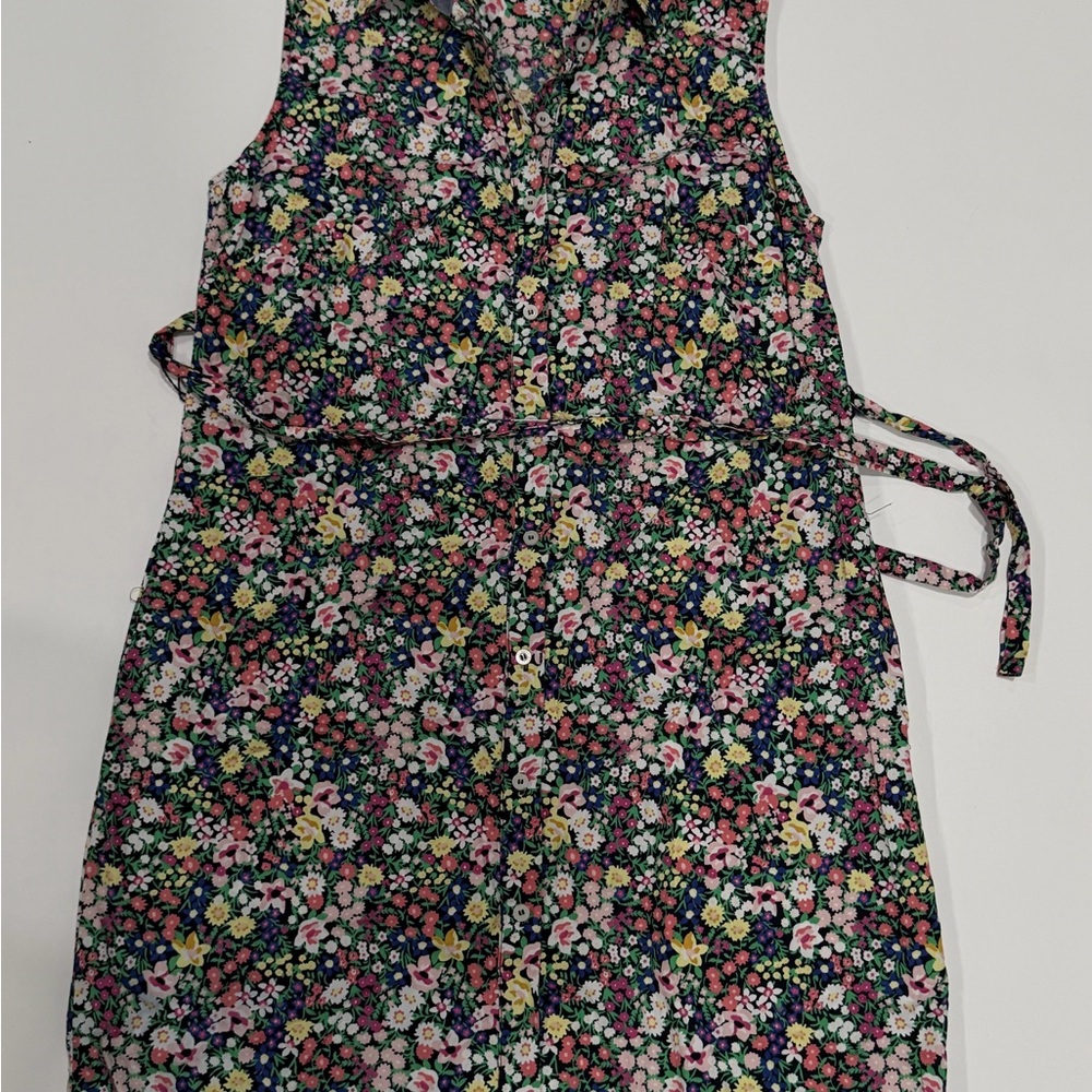 Tommy Hilfiger Floral Button-Down Midi Dress